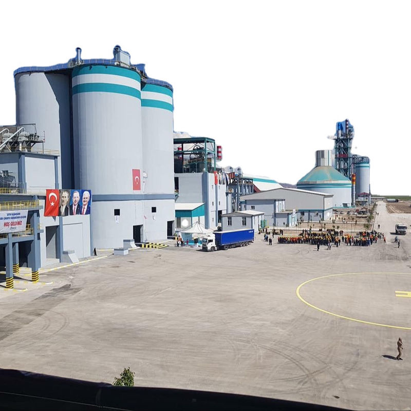 Rotary Kiln 6000tpd Dry process OPC Cement Production Plant